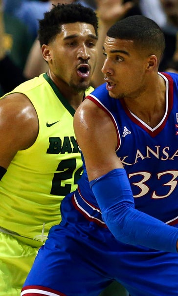 Kansas grabs stranglehold on Big 12 race with 67-65 win over Baylor